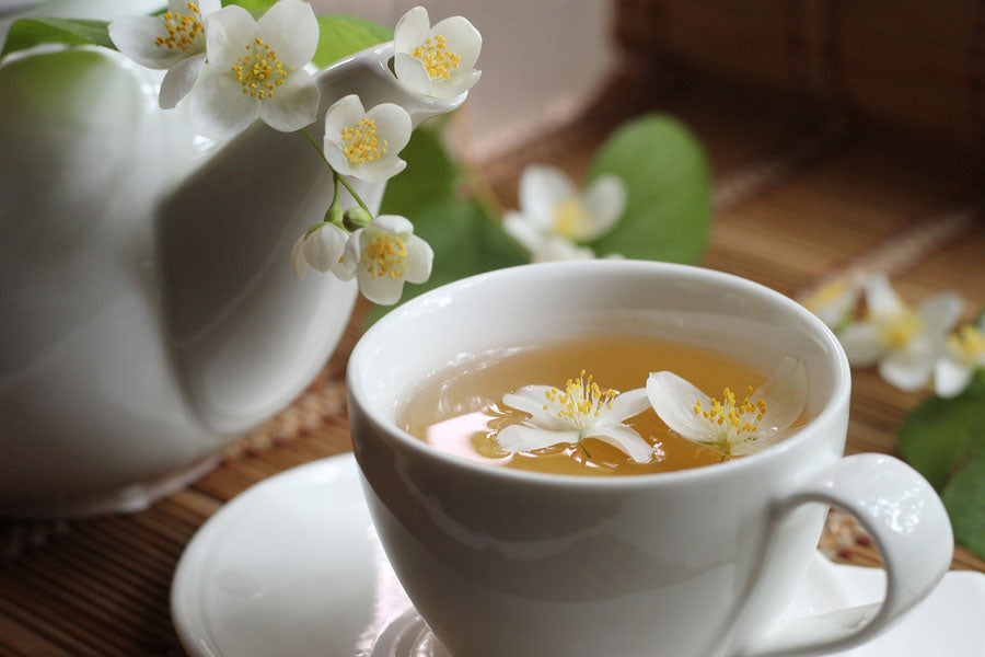 Jasmine Green Tea: Twining aromatic Jasmine with the ever-beneficial Green Tea