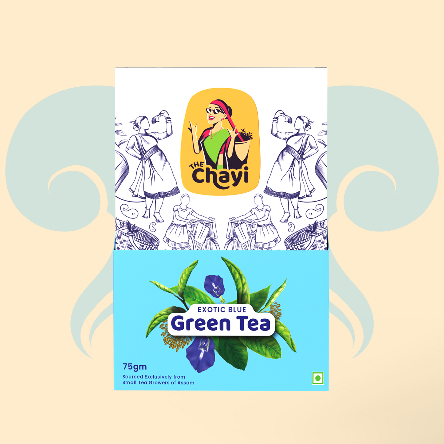 Exotic Blue Green Tea