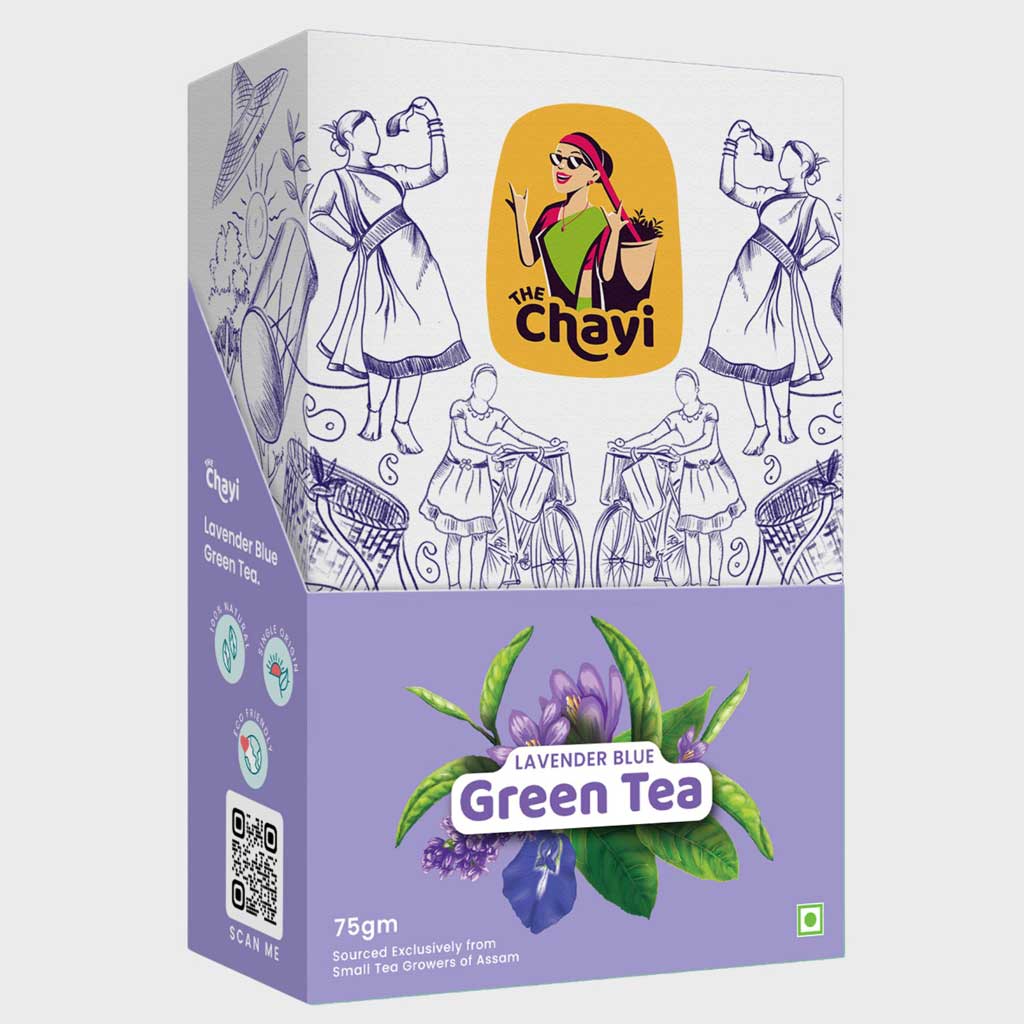 Lavender Blue Green Tea