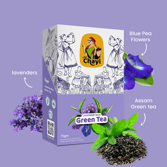 Lavender Blue Green Tea