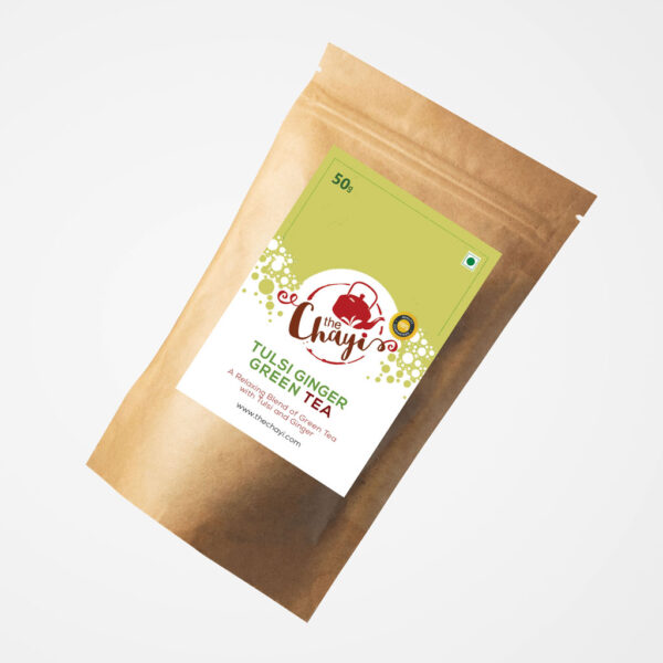 The Chayi Tulsi Ginger Green Tea 50 gm