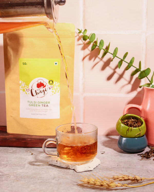 The Chayi Tulsi Ginger Green Tea